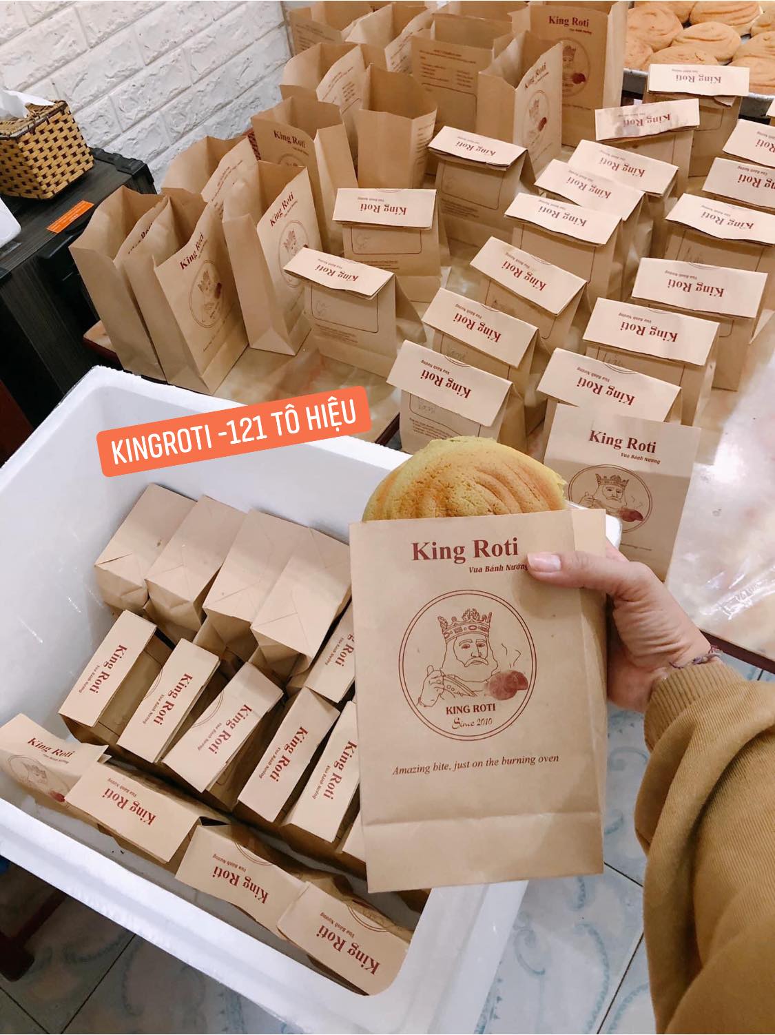 cửa hàng kinh doanh bánh King Roti Hải Phòng 5