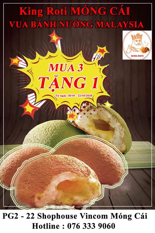 Cửa hàng King Roti Móng Cái 3